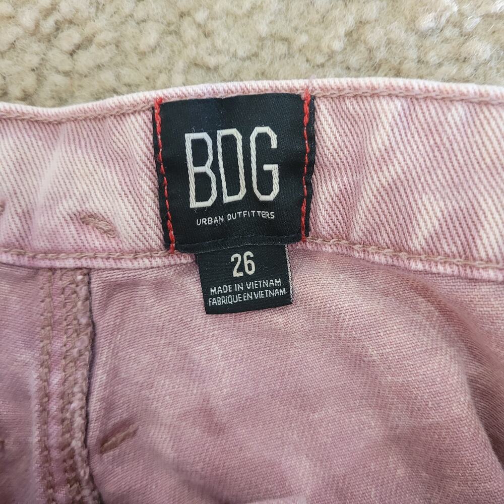 Urban Outfitters‎ BDG Women's High Rise Paperbag Belted Cora Shorts. Size 26 - Picture 6 of 9